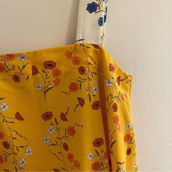 Zara Floral Handkerchief Hem Dress - Picture 7 of 14